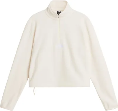 Produktbild von The North Face W Novelty Logo Glacier 1/4 Zip White Dune White Dune S