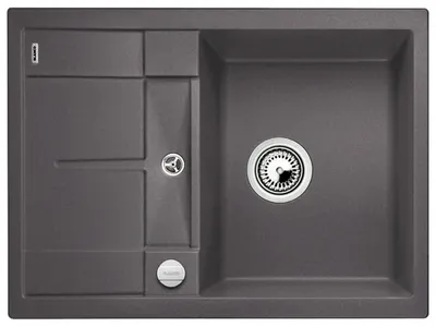 Zdjęcie produktu dla BLANCO METRA 45 S Compact, Zlew wpuszczany, Silgranit, Szary, Odwracalny, 45 cm, Niemcy
