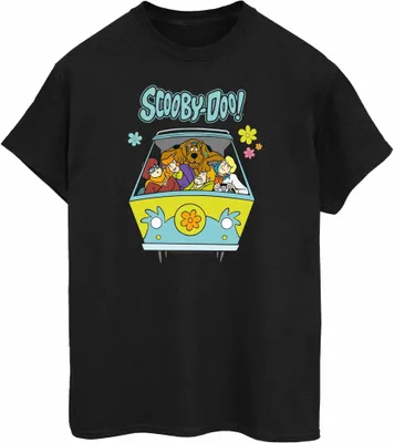 Produktbild von Scooby Doo - "Mystery Machine" T-Shirt für Damen BI51899 (L) (Schwarz)