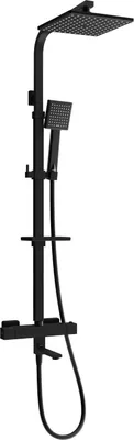 Image de CQ45 colonne de bain avec mitigeur thermostatique, noir (779104595-70)