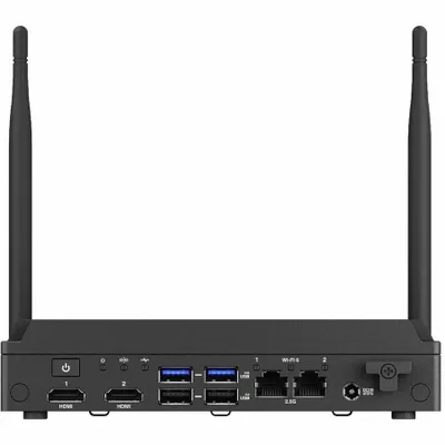 Produktbild von ASUS BNUC13BRFA400B00I, Mini-PC Barebone, DDR5-SDRAM, Ethernet/LAN, Wi-Fi 6E (802.11ax), 90 W
