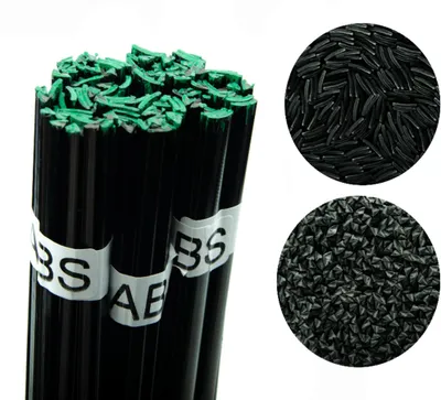 Imagen del producto de Varilla de Aporte ABS Negro 100g – Alta Calidad | 42 cm | Para Carrocerías y Piezas de Impacto