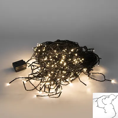 Produktbild von Kaemingk LED Lichtervorhang Icicle Lights mit 490 Lichter 2000 cm, schwarz