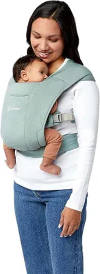 Produktbild von Ergonomischer Tragesack für Neugeborene mit Hüftgurt Compact Grün