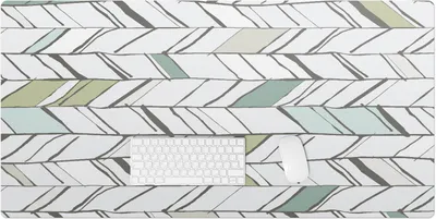 Produktbild von Fischgrätenblätter – Schreibtischunterlage – Rutschfeste Tischunterlage – Schreibtischmatte für Büro & Zuhause – Schreibunterlage – Mauspad – Tischmatte – 120 x 60 cm