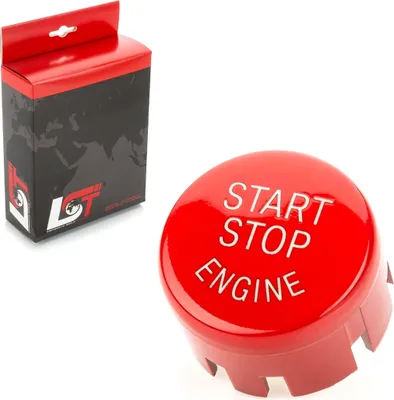 Produktbild von Start Stop Knopf rot für BMW 1er 2er 3er 4er 5er 6er 7er X3 X4 X5 X6 F-Serie