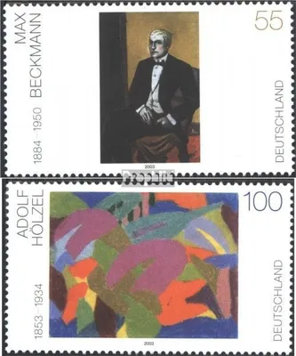 Produktbild von Briefmarken BRD (BR.Deutschland) 2003 Mi 2315-2316 (kompl.Ausg.) postfrisch Malerei