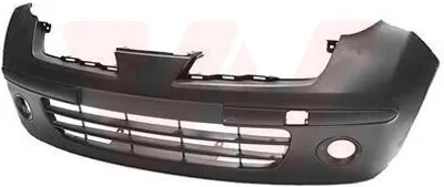 Produktbild von VAN WEZEL Stoßstange Stoßfänger für NISSAN MICRA III (K12) Schwarz 3329570