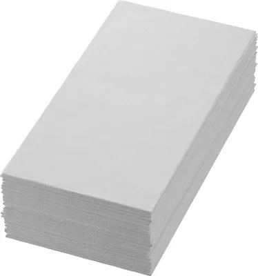 Produktbild von Duni Dunisoft-Servietten weiß 48x48cm 60 Stück