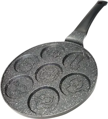 Produktbild von Tiere Cartoon Pfannkuchen Pfanne Eierpfanne Lochpfanne Ø26cm