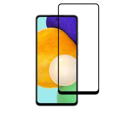 Obrázok produktu pre Smartphonica Samsung Galaxy A52 5G celoplošný ochranný kryt z tvrdeného skla so zaoblenými rohmi
