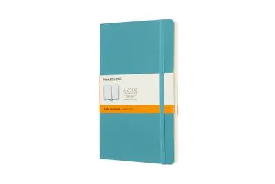 Produktbild von Moleskine Notizbuch Large/A5, Liniert, Soft Cover, Riff Blau