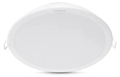 Image de Philips Spot LED encastrable Meson, rond, blanc, 24 W, lumière blanc neutre (3 000 K)