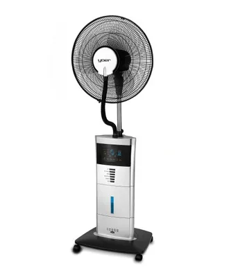 Obrázok produktu pre Stojanový ventilátor s ultrazvukovou rozprašovacou hmlou vodný ventilátor tichý