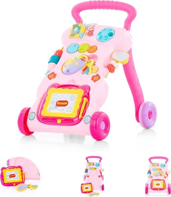 Obrázok produktu pre CHIPOLINO Interaktvna pomcka na chdzu Funny Pink