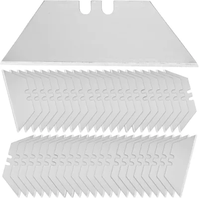 Obrázok produktu pre Trapézové čepele, 100 kusov, 0.6 mm, uhlíková oceľ, pre rezák