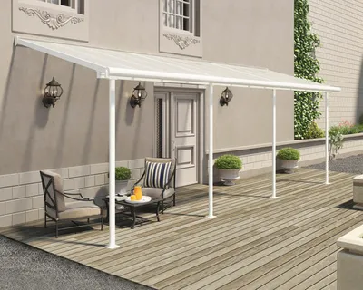 Obrázek produktu pro Pergola PALRAM Sierra 670 x 230 cm bílá