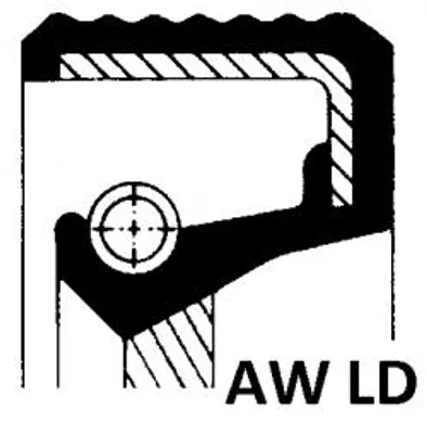 Produktbild von Elring Wellendichtring, Kurbelwelle  294.098