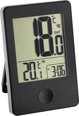 Produktbild von Funk-Thermometer POP, Messgerät für Außen- und Innentemperatur, kabellos, Übertragung bis zu 50 Meter