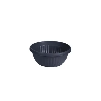 Produktbild von Greemotion Pflanzschale Harmonie aus Kunststoff, rund, Ø 25 cm in anthrazit