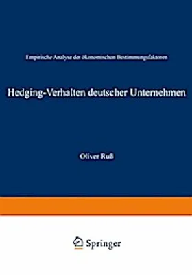 Obrázok produktu pre Hedging-Verhalten deutscher Unternehmen