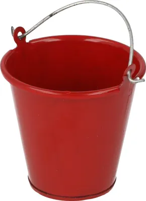 Produktbild von Robitronic R21011R Metalleimer Rot