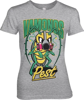 Produktbild von Breaking Bad - Vamanos Pest Bug Girly Tee - Small - HeatherGrey