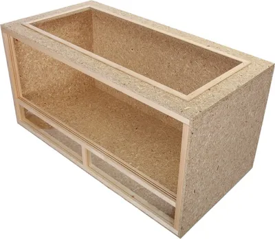 Produktbild von Repiterra® Terrarium für Schildkröten Holzterrarium OSB Holz Terrarien 120x60x60