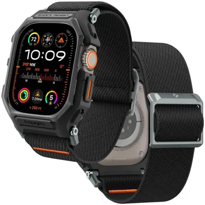 Produktbild von Spigen ACS07103, Watch case, Apple, Apple - Apple Watch Ultra (49mm) Apple - Apple Watch Ultra 2 (49mm), Thermoplastische Polyurethane (TPU), 65 mm, 48 mm