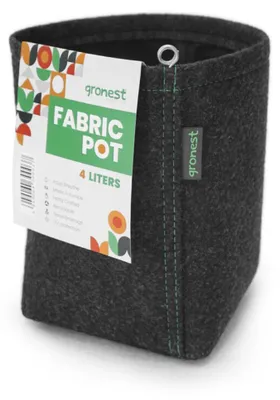 Produktbild von Gronest Stofftopf 4 Liter 14 x 14 x 20 cm