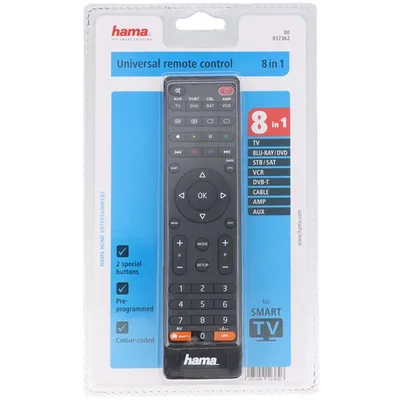 Immagine prodotto di Hama telecomando universale 8 in 1 per Smart TV