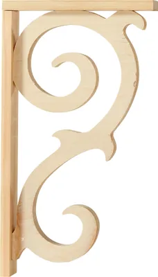 Produktbild von Konsole aus Holz (230) - Typ Jugendstil