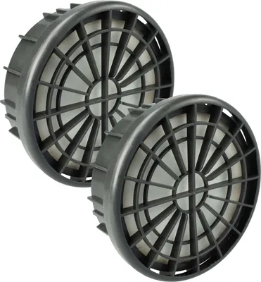 Produktbild von vhbw 2 Staubsaugerfilter Ersatz für Nilfisk 107402902 für Staubsauger - HEPA-Filter Schwarz Weiß