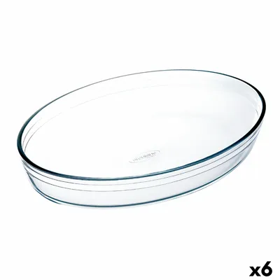 Produktbild von Ofenschüssel Ô Cuisine Oval 26,2 x 17,9 x 6,2 cm Durchsichtig Glas (6 Stück)