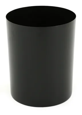 Papierkorb aus Stahl 20 Liter Schwarz   VB 051311