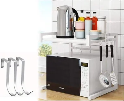 Produktbild von Magnetronhalter mit Gliedern - Verstellbarer Organizer - Weiß