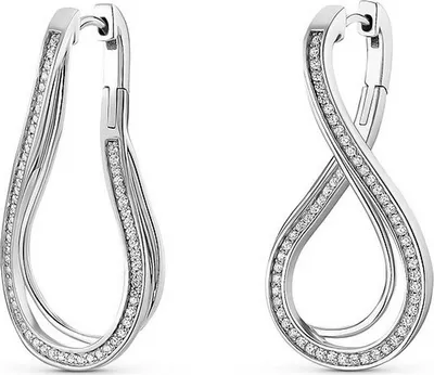 Image de Jette - 88336097 - Boucles d'oreilles - Femmes - Argent 925 - poli avec zircon