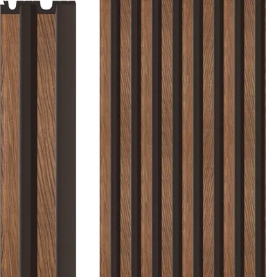 Zdjęcie produktu dla VOX Panel ścienny SP Linerio L-Line – panel akustyczny – dekoracja wnętrz – Mocca 265 x 12,2 x 2,1 cm 1 sztuka