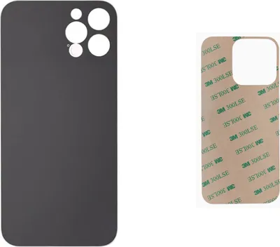 Produktbild von OEM iPhone 12 Pro Akkudeckel Backcover Rückseite Glas Weiß