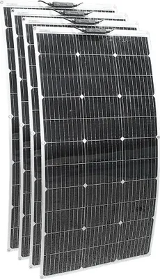 Obrázek produktu pro Solární panel, flexibilní design, vysoká účinnost, 400w solární panel
