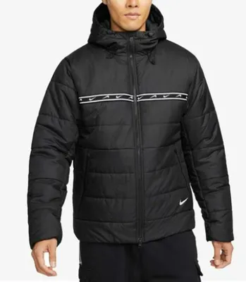 Produktbild von Nike M Nsw Repeat Syn Fill Jkt Black/Black/White/White Xl
