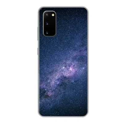 Produktbild von MuchoWow® Handyhülle Schutzhülle Hülle für Samsung Galaxy S20 Galaxie - Sterne - Weltraum - Jungen - Mädchen - Kinder Silikon Softcase Handy Hülle - Bild