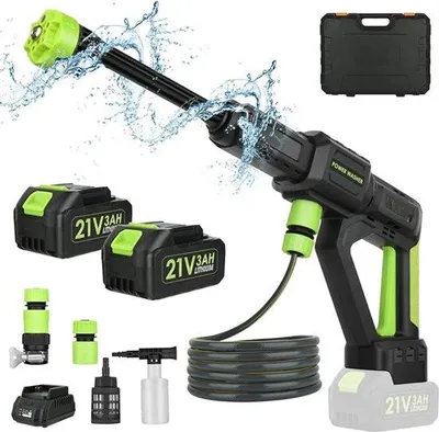 Immagine prodotto di Idropulitrice a batteria senza fili da 28 bar con ugello 6 in 1