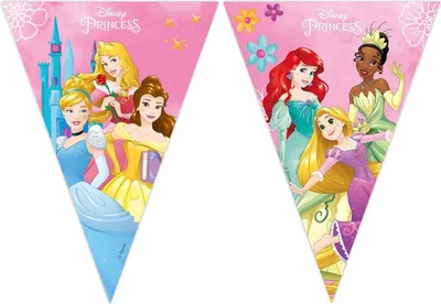 Produktbild von Wimpelkette Disney Prinzessinnen Princesses Disney -