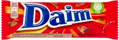 Zdjęcie produktu dla Daim Czekolada Mleczna Z Chrupiącym Karmelem Migdałowym 28 G