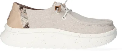 Produktbild von HEYDUDE Wendy Peak Woven Damen Halbschuhe Natural Größe 42