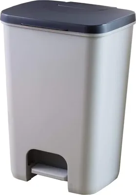 Obrázek produktu pro Odpadkový koš 20 l - tmavě šedý/světle šedý, Praktický pomocník v domácnosti