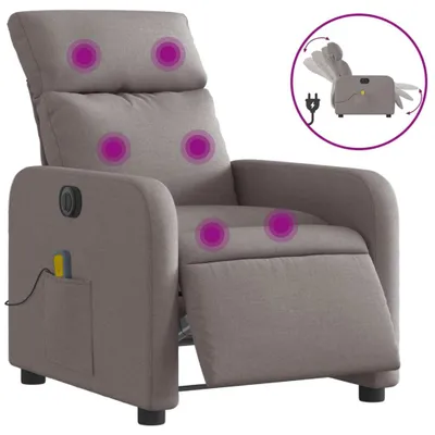 Zdjęcie produktu dla VidaXL 3206697, Tkanina, Szarobrązowy, Pianka, 110 kg, 50 cm, 55,5 cm