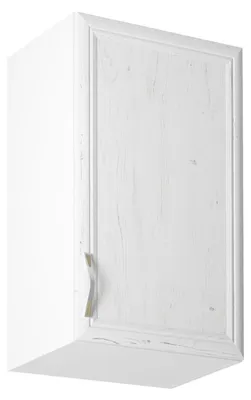 Image de Meuble haut de cuisine SILVARA - largeur 45 cm, pin Andersen / blanc