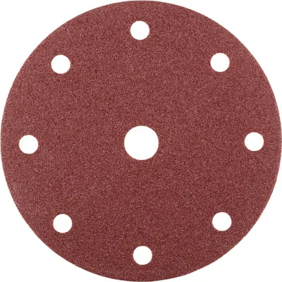 Immagine prodotto di Disco di carta abrasiva, 9 fori K60 150 mm